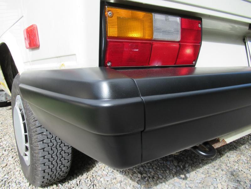 Dupli-color Trim & Bumper Paint after application