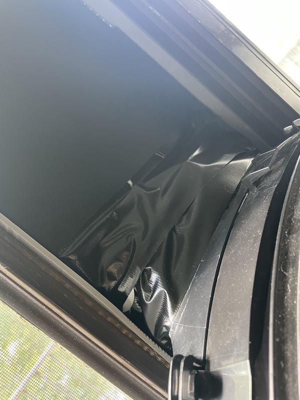 Flimsy hose/panel needs duct tape after just one month of us