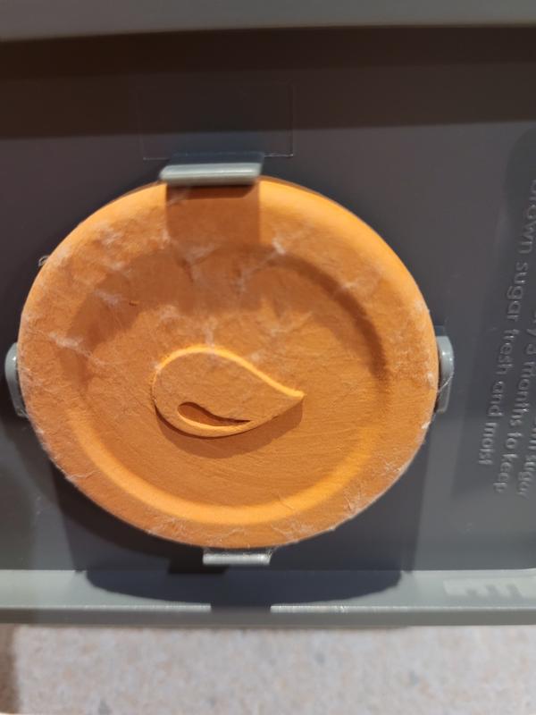 Piece de terre cuite avec moisissures