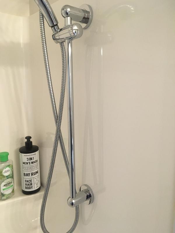 Delta shower bar