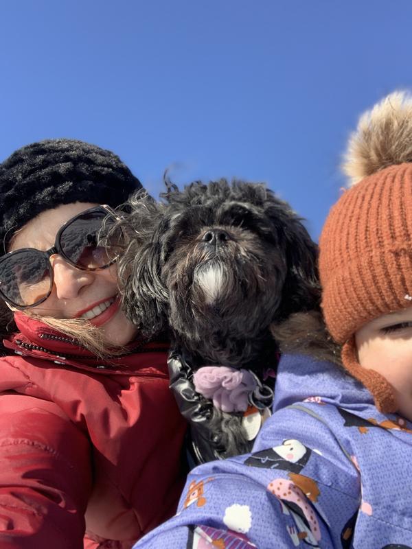 We even took the dog along