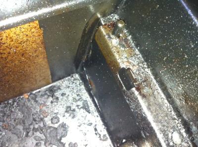 The cracking...remember the bbq is only 2.5 months old