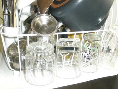 Plus glassware & pots & pans