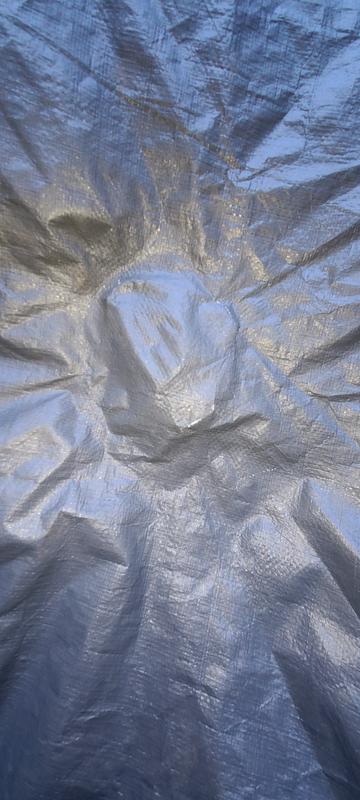 There are tiny holes in the floor right out of the pkg from the poles rubbing.