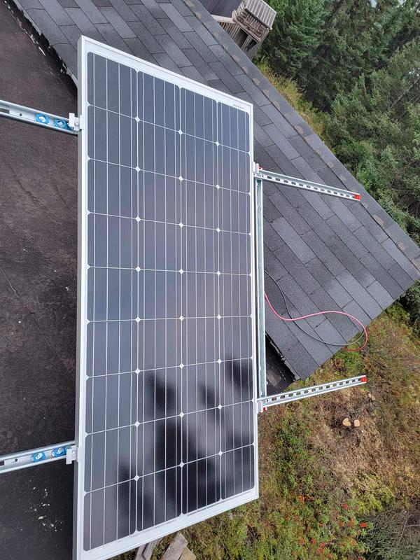 Panel 1 of 4 to be hooked in Parallel@12v system