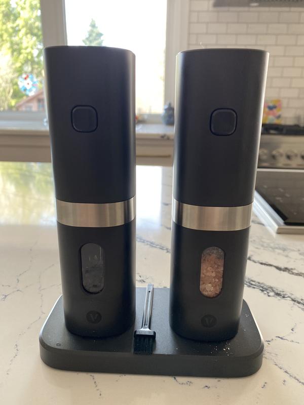 Rechargeable salt and pepper grinders!