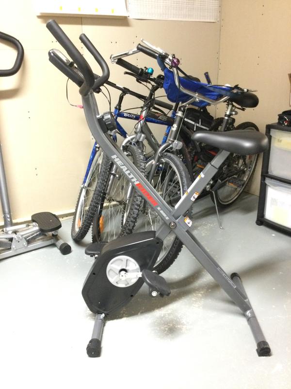 New X-Bike Built much smaller (weak Handle Bar Connection)