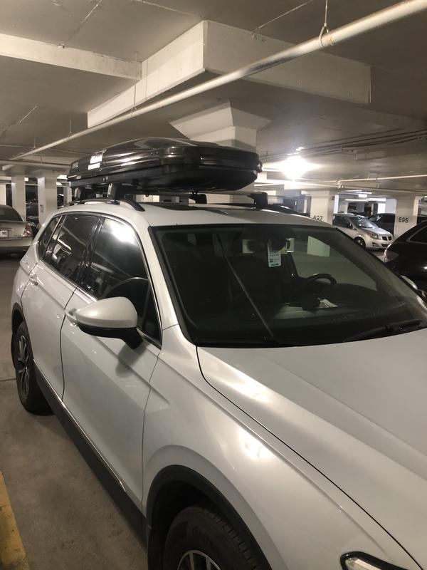 Our cars name Polly(Polar Bear) with the Box