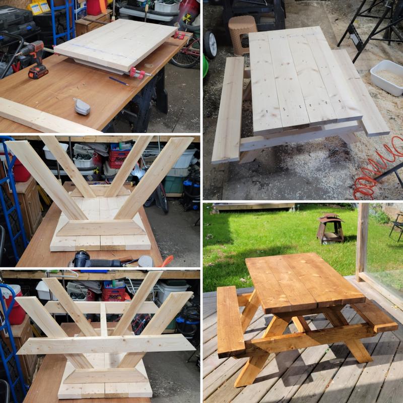 Picnic table project
