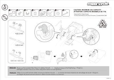 supercycle front wire bike basket