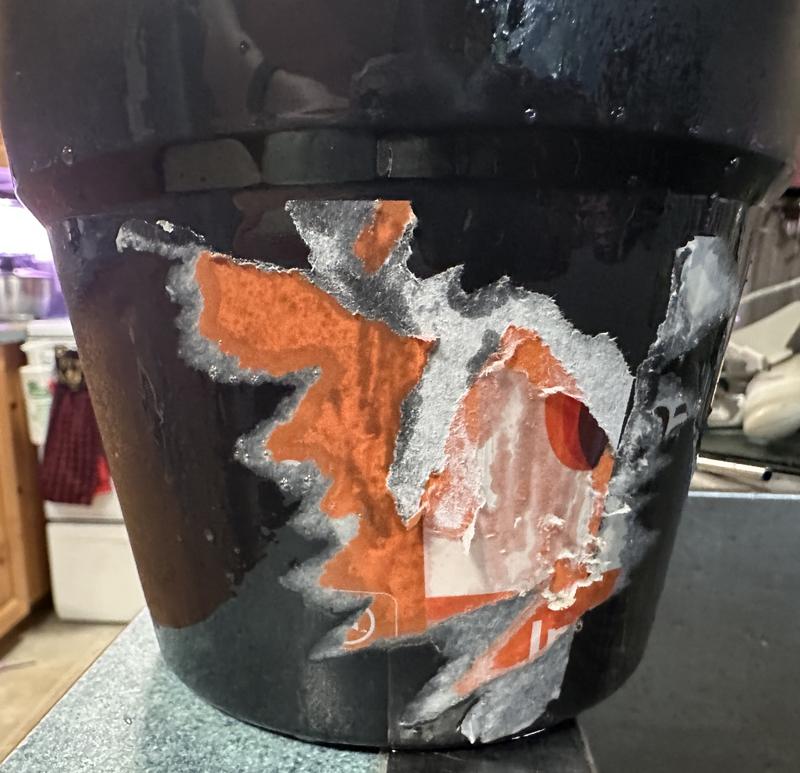 Ughh, the sticker!!!