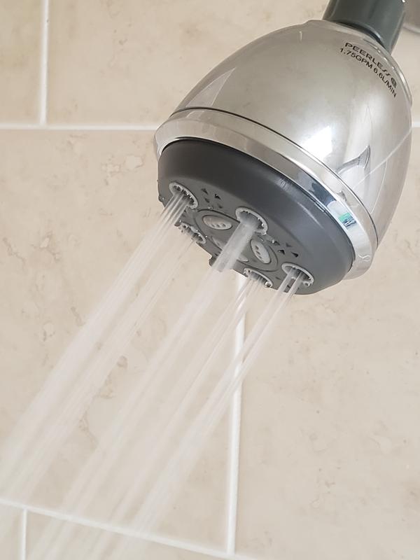 Straight pulsating spray...not too different than straight spray pattern. Can barely feel the pulse.