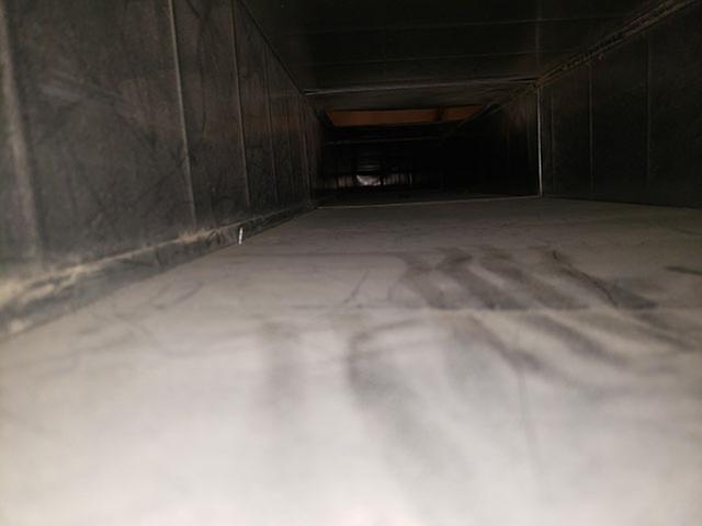 salt dust in return duct