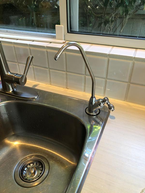 Gasket sticks out a bit.