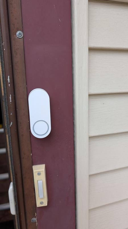 Door bell button to my wireless doorbell package.