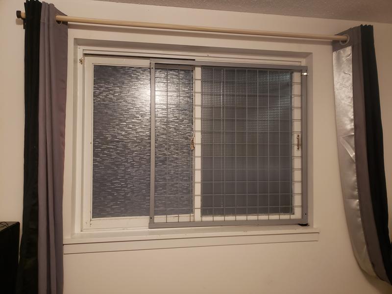 Way sturdier than curtain rod