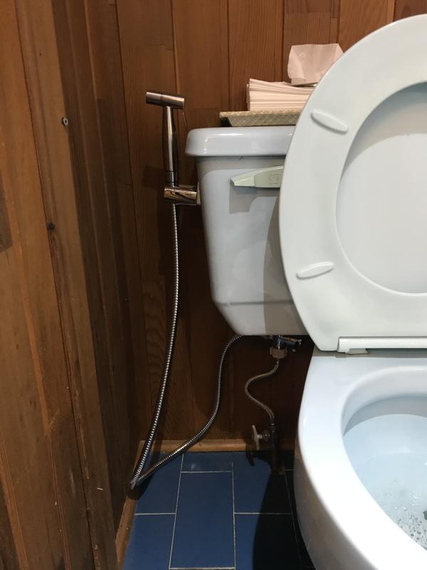 Bidet Installed