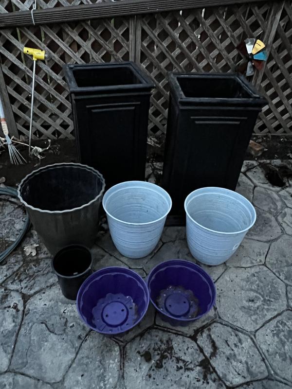 The two Algreen planters, along with some others that I’m giving away, because they’re just not very good.