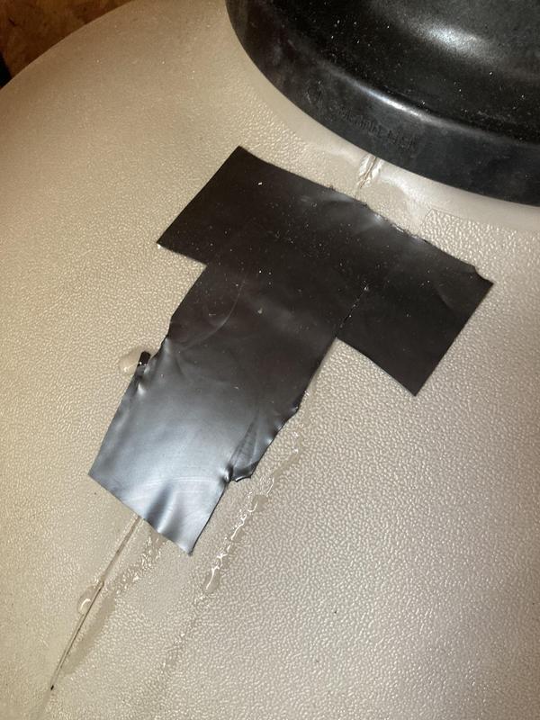 Ça coule de partout!