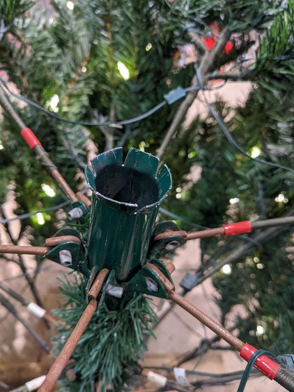 Just enlarge the receiving hole.