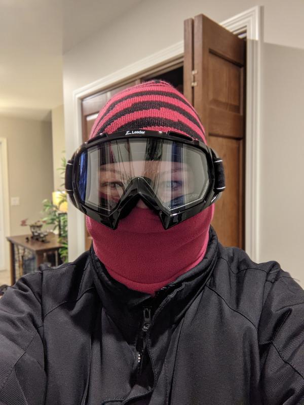 -45C with windchill.... Stayed toasty warm