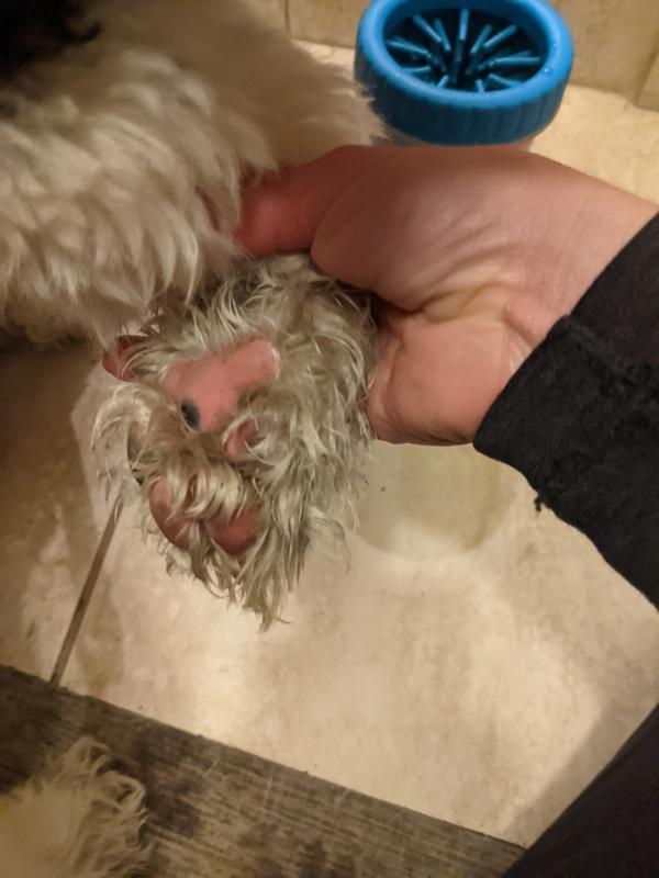 After using the Mudbuster