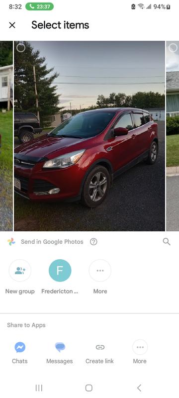 The car the parts are in.