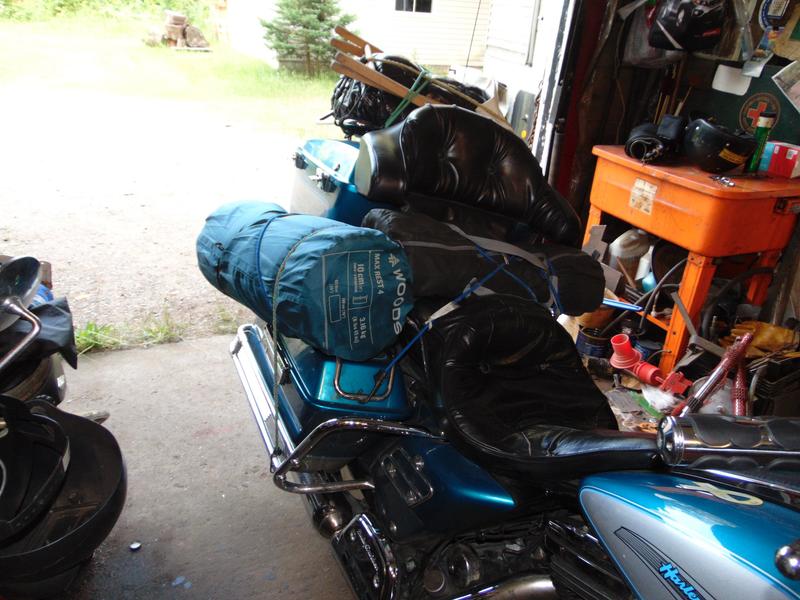 mattress, plus all gear packed