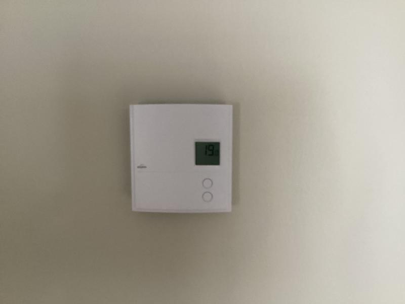 Mon nouveau thermostat
