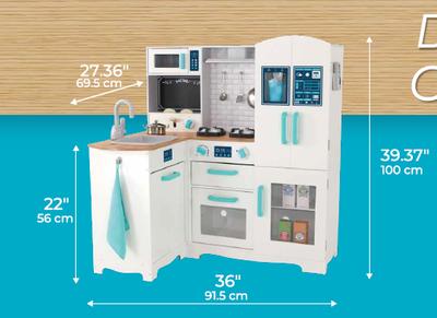 jupiter wooden kitchen play center