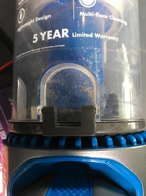 busted canister latch.