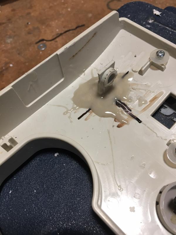 JB weld bond holding a tab that has to expand around metal bracket.