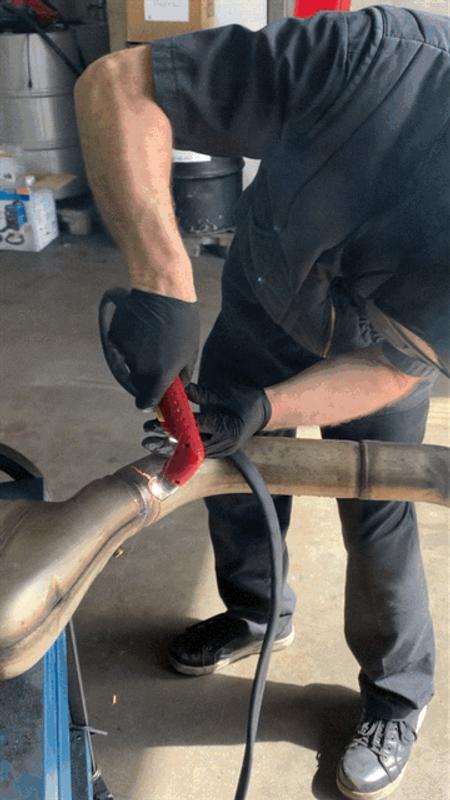 plasma cutter doing it's job!
