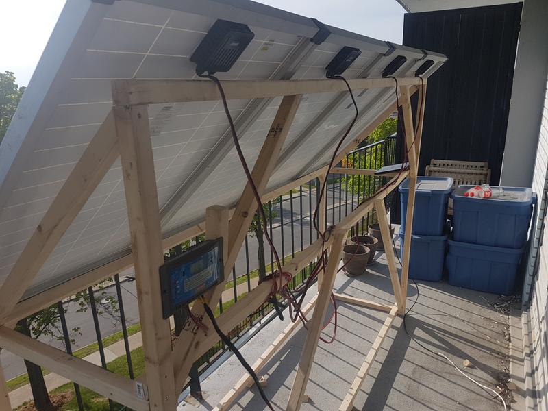 Yes.... that is an apartment balcony.