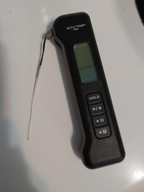 Metal rod wasn't resilient.