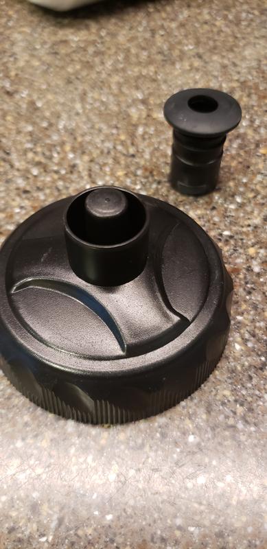 Mouthpiece popped off after less than a week of "use"