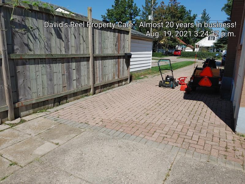 One of the properties that I cut.  My transportation is eco-friendly and also many of my services are provided with eco-friendly options. This lawnmower is good on gas so far since I used several mowers over the years which burn more gas.