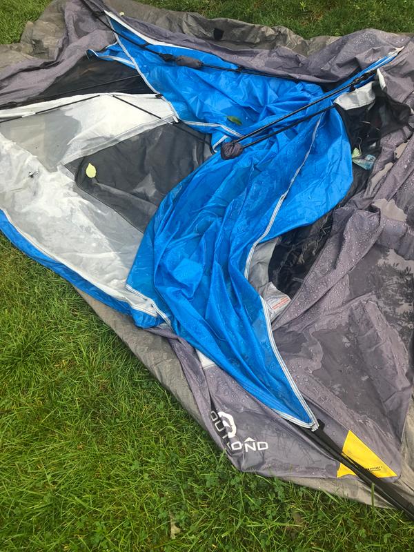 Don’t worry - I ran for shelter when this started to collapse at 1:30 in the morning.