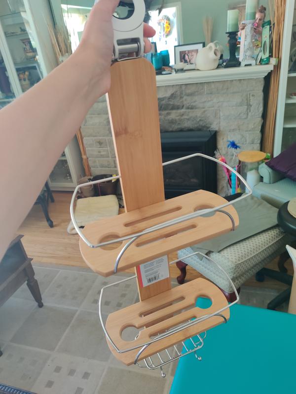 CANVAS Bamboo Shower Caddy Canadian Tire