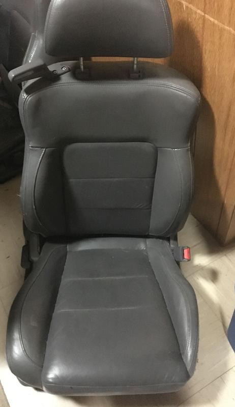 passenger seat with indoor light