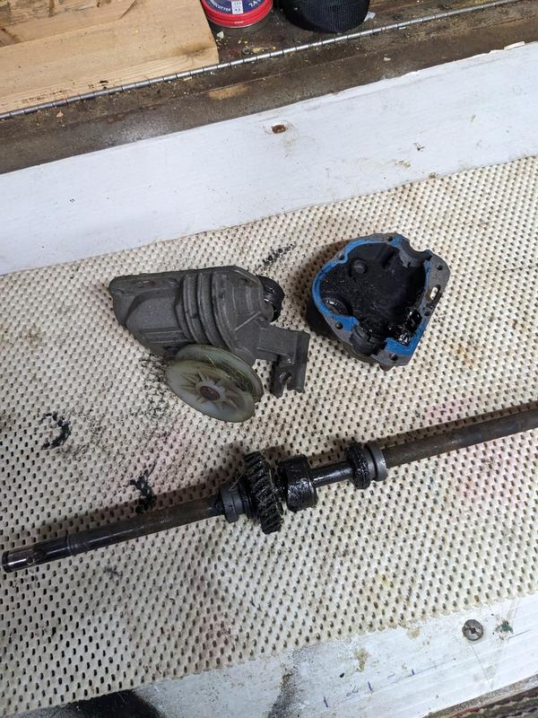 gear box baring exploded... poor quality