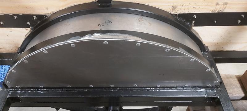 Fabricating inner fenders for trailer