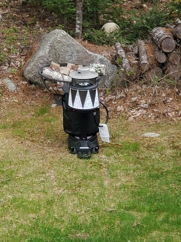 SkeeterVac in action