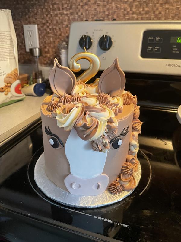 Gâteau de cheval pour ma 2 an