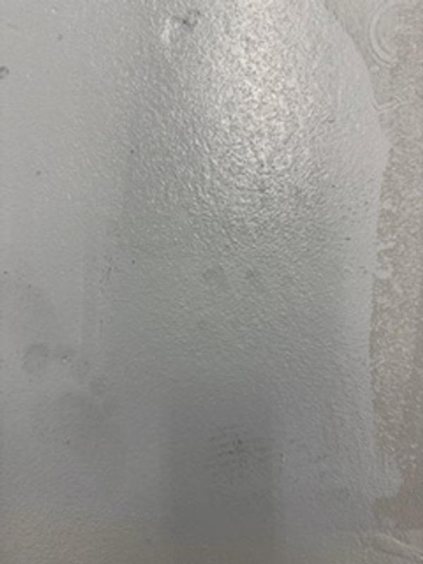 Look at how my foot print and the tackiness of the product still after 3 weeks!!