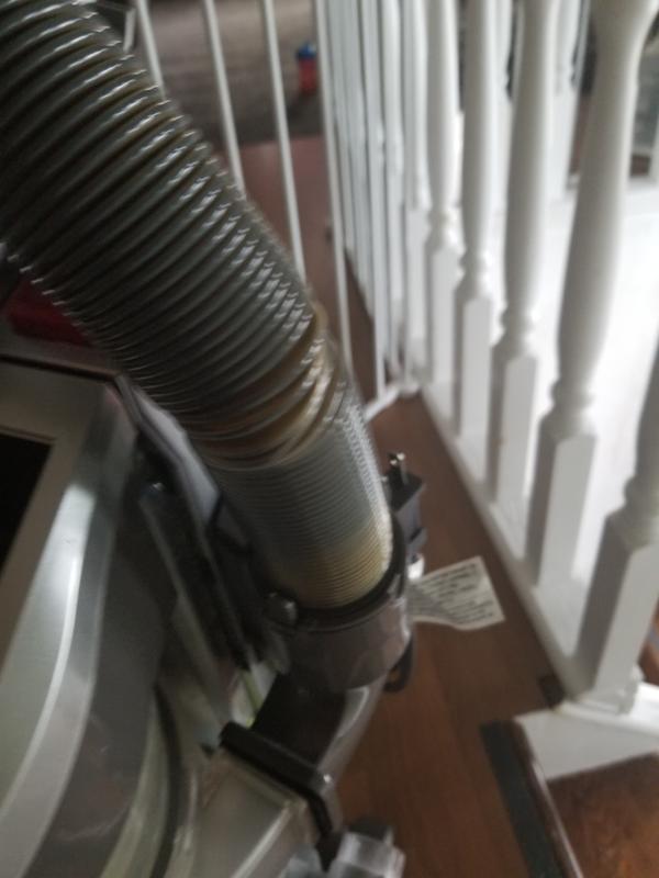 Hose warped rather than stretch