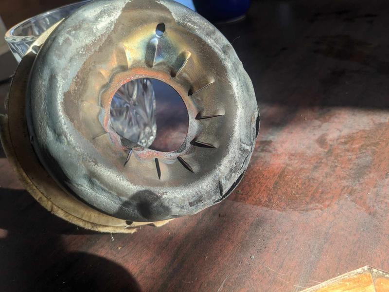 clearly can see the melting