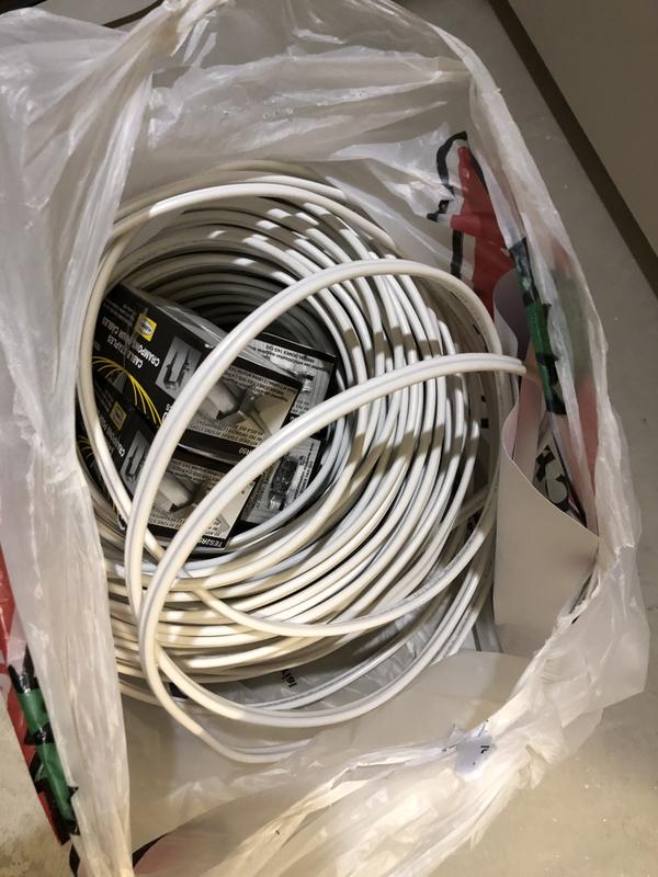 NMD90 14-2 75m wire with no spooler - curbside pickup