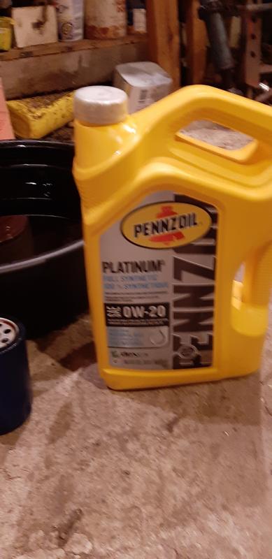 Pennzoil Platinum 5W30 Synthetic Engine/Motor Oil, 5-L