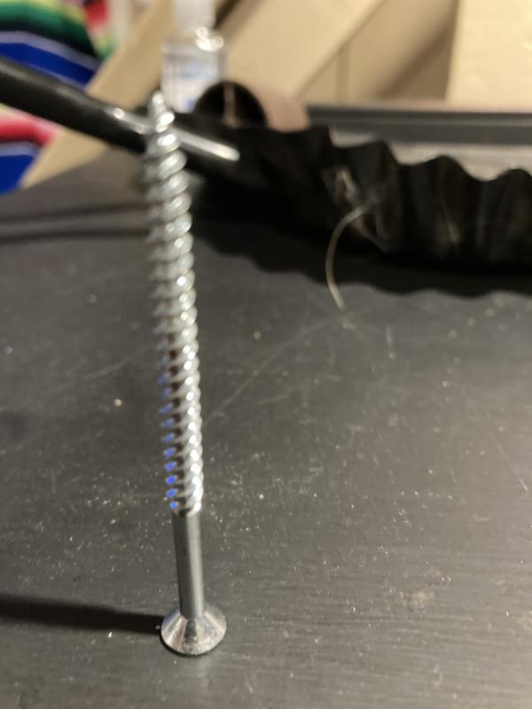 Amazing screw. Only can tire could supply this magnificent fastener